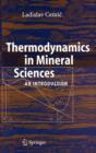 Thermodynamics in Mineral Sciences : An Introduction - eBook