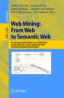 Web Mining: From Web to Semantic Web : First European Web Mining Forum, EWMF 2003, Cavtat-Dubrovnik, Croatia, September 22, 2003, Revised Selected and Invited Papers - eBook