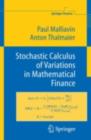 Stochastic Calculus of Variations in Mathematical Finance - eBook