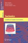 Socionics : Scalability of Complex Social Systems - eBook