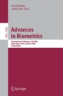 Advances in Biometrics : International Conference, ICB 2006, Hong Kong, China, January 5-7, 2006, Proceedings - eBook