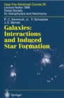 Galaxies: Interactions and Induced Star Formation : Saas-Fee Advanced Course 26. Lecture Notes 1996 Swiss Society for Astrophysics and Astronomy - eBook