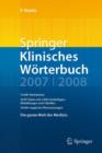 Springer Klinisches Worterbuch - Book