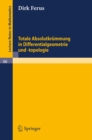 Totale Absolutkrummung in Differentialgeometrie und -topologie - eBook