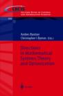 Directions in Mathematical Systems Theory and Optimization - eBook