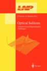 Optical Solitons : Theoretical and Experimental Challenges - eBook