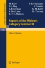 Reports of the Midwest Category Seminar III - eBook