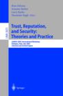 Trust, Reputation, and Security: Theories and Practice : AAMAS 2002 International Workshop, Bologna, Italy, July 15, 2002. Selected and Invited Papers - eBook