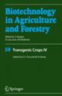 Transgenic Crops IV - eBook