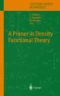 A Primer in Density Functional Theory - eBook
