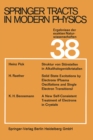 Springer Tracts in Modern Physics : Ergebnisse der exakten Naturwissenschaften - eBook