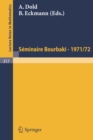 Seminaire Bourbaki : Vol. 1971 /72. Exposes 400 - 417 - eBook