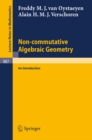 Non-commutative Algebraic Geometry : An Introduction - eBook