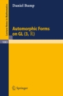 Automorphic Forms on GL (3,TR) - eBook