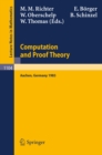 Proceedings of the Logic Colloquium. Held in Aachen, July 18-23, 1983 : Part 2: Computation and Proof Theory - eBook