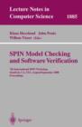 Spin Model Checking and Software Verification : 7th International Spin Workshop Stanford, Ca, USA, August 30 - September 1, 2000 Proceedings - Book