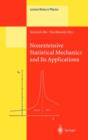 Nonextensive Statistical Mechanics and Its Applications - Book