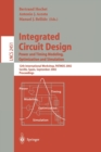 Integrated Circuit Design - Power and Timing Modeling, Optimization and Simulation : 12th International Workshop, PATMOS 2002, Seville Spain, September 11-13, 2002 - Book