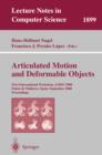Articulated Motion and Deformable Objects : First International Workshop, AMDO 2000 Palma de Mallorca, Spain, September 7-9, 2000 Proceedings - eBook