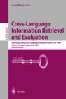 Cross-Language Information Retrieval and Evaluation : Workshop of Cross-Language Evaluation Forum, CLEF 2000, Lisbon, Portugal, September 21-22, 2000, Revised Papers - eBook