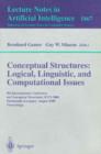 Conceptual Structures: Logical, Linguistic, and Computational Issues : 8th International Conference on Conceptual Structures, ICCS 2000 Darmstadt, Germany, August 14-18, 2000 Proceedings - eBook