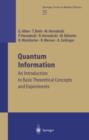 Quantum Information : An Introduction to Basic Theoretical Concepts and Experiments - eBook