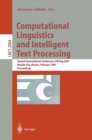 Computational Linguistics and Intelligent Text Processing : Second International Conference, CICLing 2001, Mexico-City, Mexico, February 18-24, 2001. Proceedings - eBook