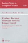 Product Focused Software Process Improvement : Second International Conference, PROFES 2000, Oulu, Finland, June 20-22, 2000 Proceedings - eBook