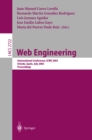 Web Engineering : International Conference, ICWE 2003, Oviedo, Spain, July 14-18, 2003. Proceedings - eBook