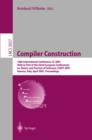 Compiler Construction : 10th International Conference, CC 2001 Held as Part of the Joint European Conferences on Theory and Practice of Software, ETAPS 2001 Genova, Italy, April 2-6, 2001 Proceedings - eBook