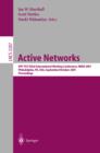 Active Networks : IFIP-TC6 Third International Working Conference, IWAN 2001, Philadelphia, PA, USA, September 30-October 2, 2001. Proceedings - eBook