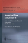 Numerical Flow Simulation III : CNRS-DFG Collaborative Research Programme Results 2000-2002 - eBook