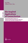 Bio-Inspired Applications of Connectionism : 6th International Work-Conference on Artificial and Natural Neural Networks, IWANN 2001 Granada, Spain, June 13-15, 2001, Proceedings, Part II - eBook