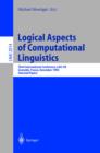 Logical Aspects of Computational Linguistics : Third International Conference, LACL'98 Grenoble, France, December 14-16, 1998 Selected Papers - eBook