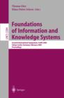 Foundations of Information and Knowledge Systems : Second International Symposium, FoIKS 2002 Salzau Castle, Germany, February 20-23, 2002 Proceedings - eBook