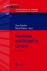 Nonlinear and Adaptive Control : NCN4 2001 - eBook
