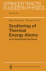 Scattering of Thermal Energy Atoms : from Disordered Surfaces - eBook