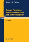 Convex Functions, Monotone Operators and Differentiability - eBook