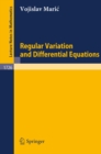 Regular Variation and Differential Equations - eBook