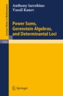 Power Sums, Gorenstein Algebras, and Determinantal Loci - eBook