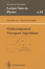 Multicomponent Transport Algorithms - eBook