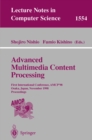Advanced Multimedia Content Processing : First International Conference, AMCP'98, Osaka, Japan, November 9-11, 1998, Proceedings - eBook