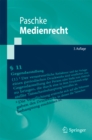 Medienrecht - eBook