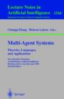 Multi-Agent Systems. Theories, Languages and Applications : 4th Australian Workshop on Distributed Artificial Intelligence, Brisbane, QLD, Australia, July 13, 1998, Proceedings - eBook