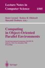 Computing in Object-Oriented Parallel Environments : Second International Symposium, ISCOPE 98, Santa Fe, NM, USA, December 8-11, 1998, Proceedings - eBook