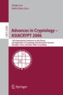 Advances in Cryptology -- ASIACRYPT 2006 : 12th International Conference on the Theory and Application of Cryptology and Information Security, Shanghai, China, December 3-7, 2006, Proceedings - eBook
