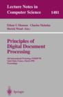 Principles of Digital Document Processing : 4th International Workshop, PODDP'98 Saint Malo, France, March 29-30, 1998 Proceedings - eBook