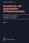 Fortschritte Der Angewandten Verhaltensmedizin - Book