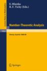 Number-Theoretic Analysis : Seminar, Vienna - Book