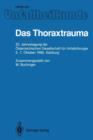 Das Thoraxtrauma - Book